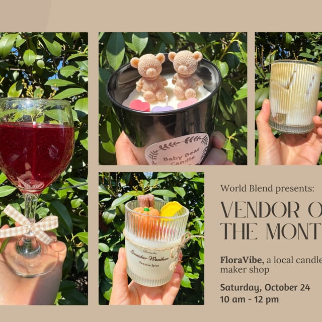 FloraVibe Handmade Candles & Crafts Pop Up