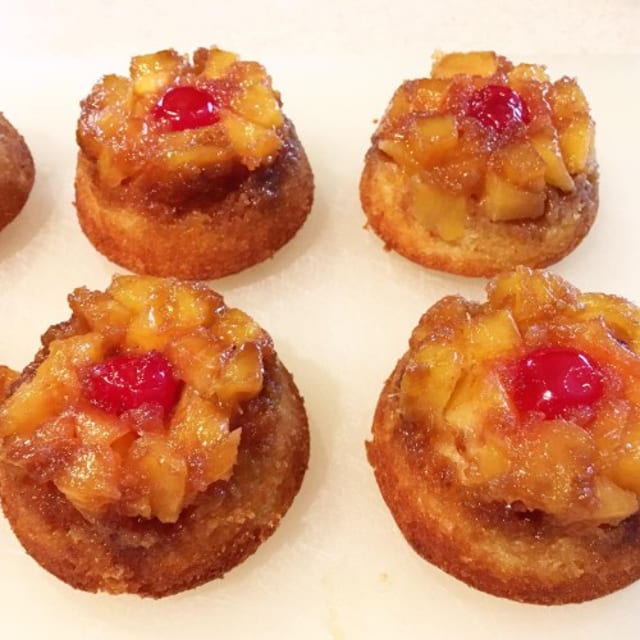 Upside Down Pineapple Cake.