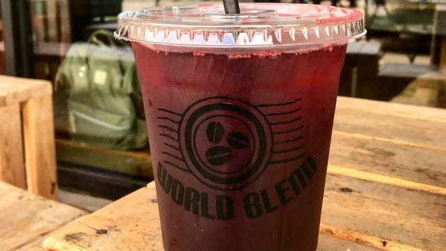 Hibiscus Lemonade.