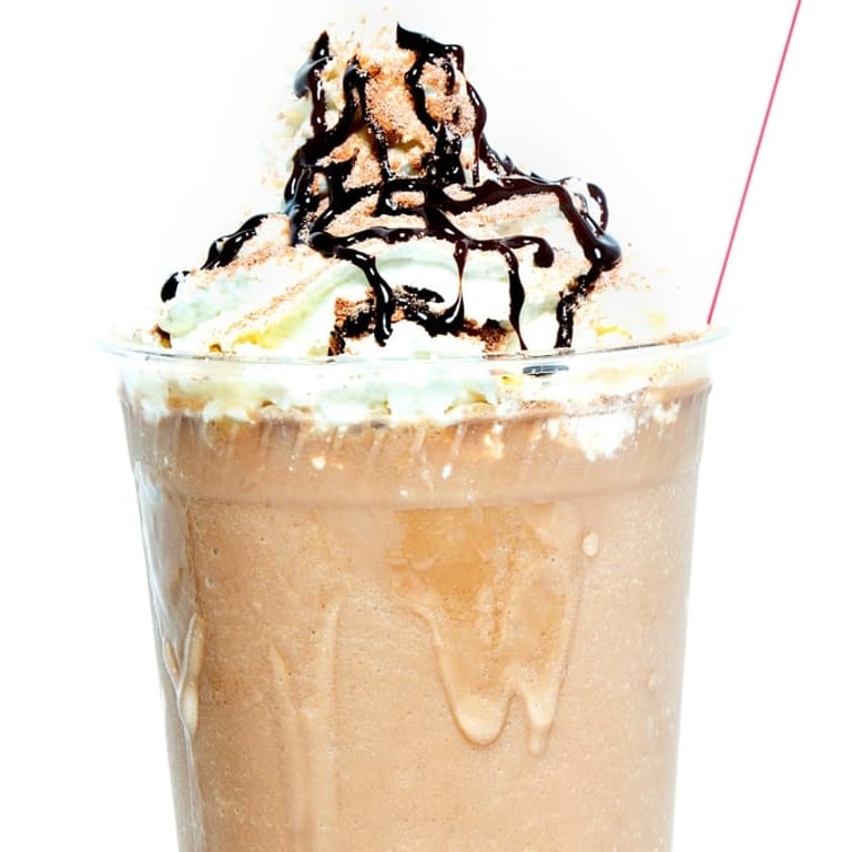 Indulge in our frappes