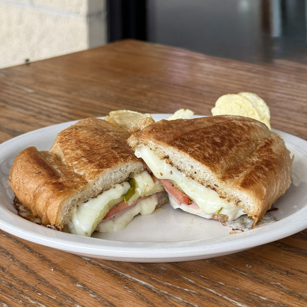 Hot Pressed Brazilian Bauru Sandwich