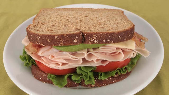 Turkey & Cheese Sandwich