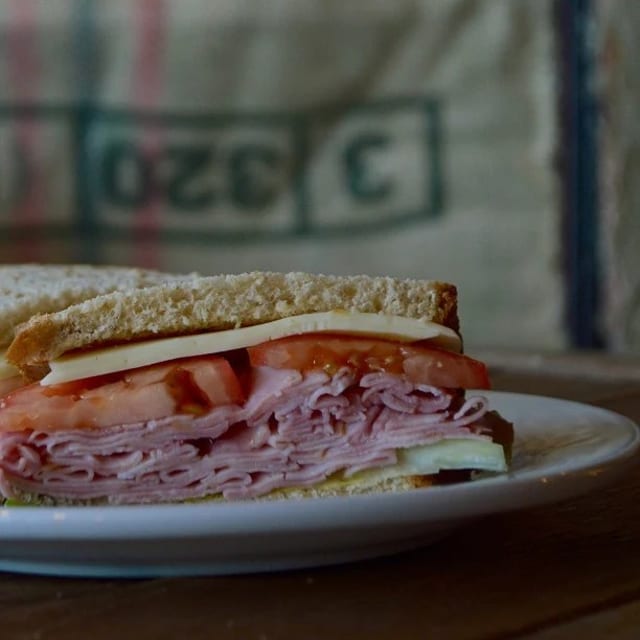 Ham and Cheese Sandwich.