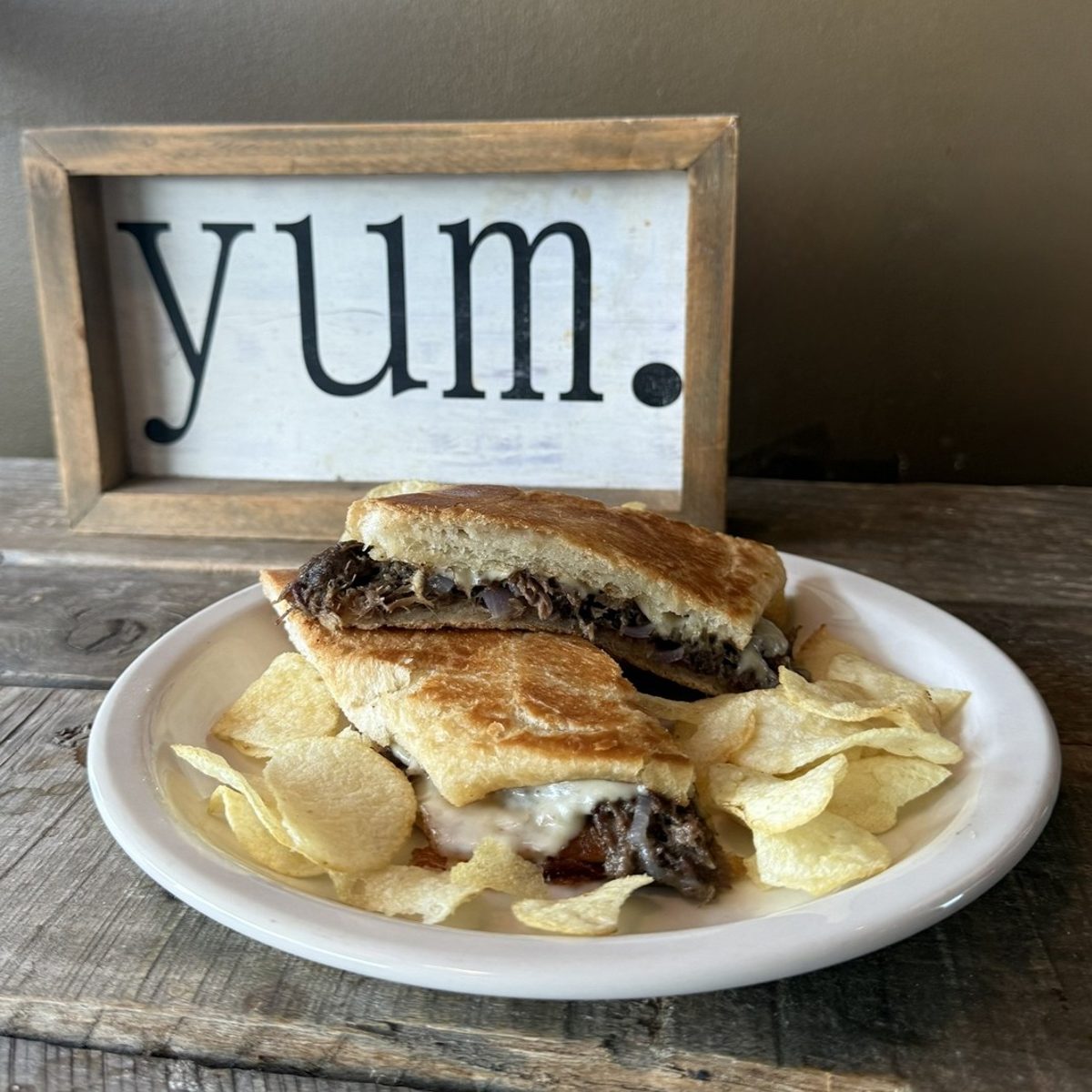 Barbacoa (Tender, Slow-Cooked Shredded Beef) Sandwich