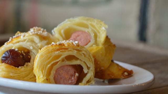 Pig in a Blanket.