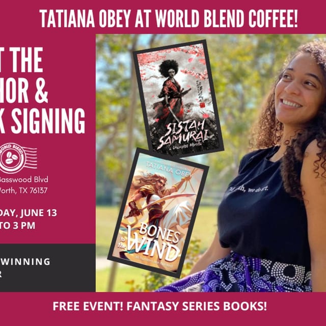 Meet the Author and Book Signing by Tatiana Obey