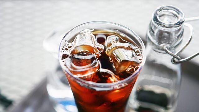 Iced House Tea.