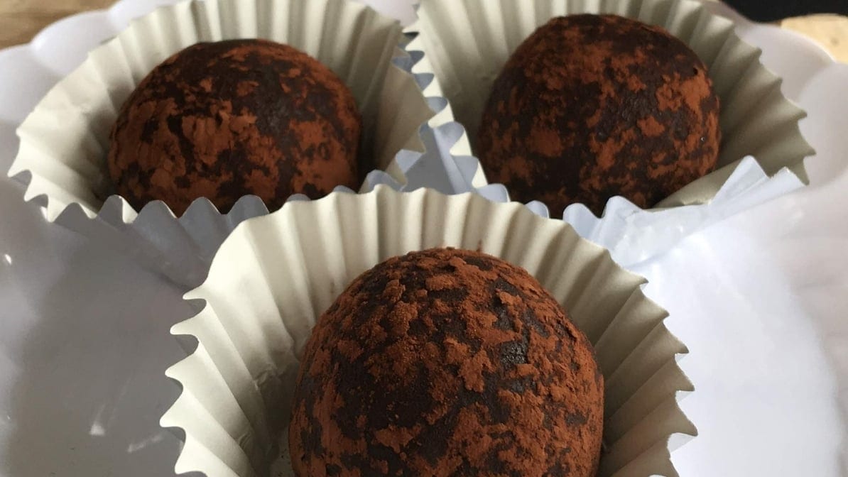 Gourmet Chocolate Truffles.