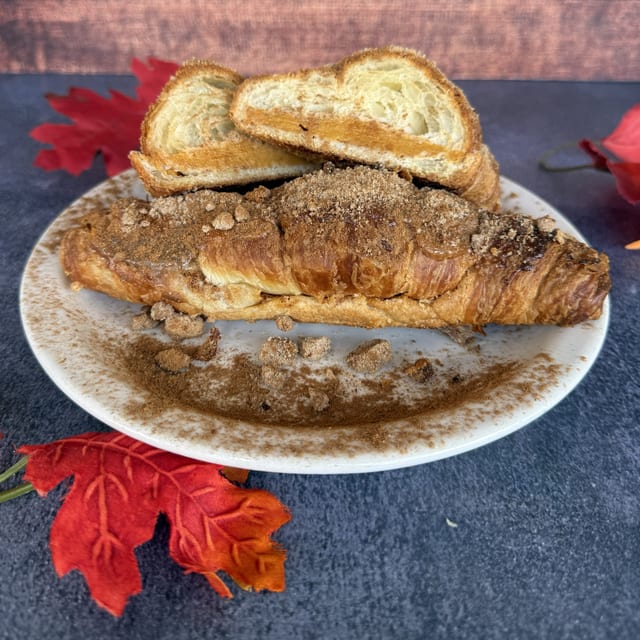 Pumpkin Streusel Croissant (Seasonal).