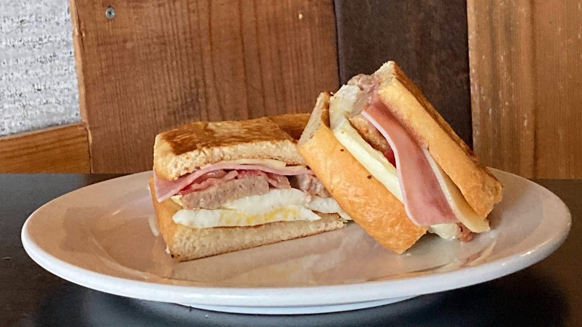 Officer Breakfast Sandwich.