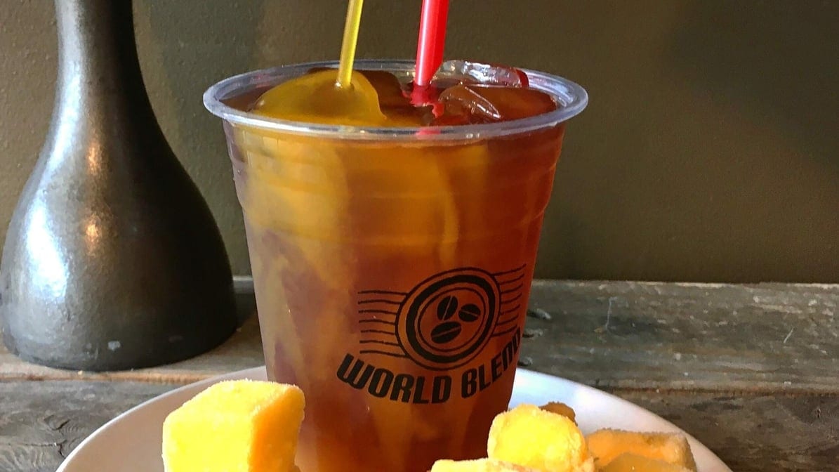 Iced Fruity Flavored Tea.