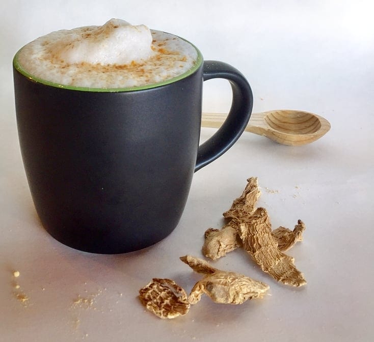 Honey Ginger Tea Latte/Steamer.